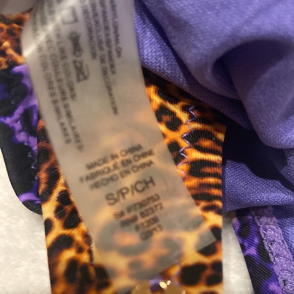 RADIO FIJI NWT Size S Bikini Tassels & Fringe Animal Print - Picture 13 of 13
